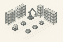 Amazon: Ujawniono wewnętrzny cel redukcji 600 000 miejsc pracy dzięki sztucznej inteligencji i robotyce. (Źródło obrazu: GPT-image-1)