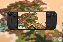 Dorfromantik to doceniona przez krytyków gra, która jest obecnie dostępna 60% taniej na Steam. (Źródło obrazu: Steam, Amazon, edytowane)