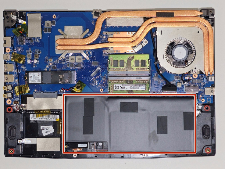 Płyta główna MSI GF63 12VE (źródło obrazu: iFixit)