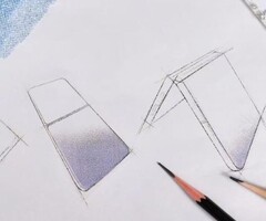 Szkice modelu Magic V Flip2 (źródło zdjęcia: Jimmy Choo na Instagramie)