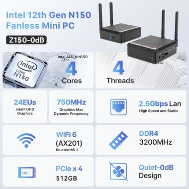 Mini PC posiada szybki port Ethernet (źródło obrazu: Minix)