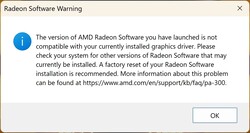 Wstępnie skonfigurowany system nie otwiera oprogramowania Radeon.