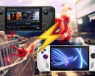 Steam Deck zmagał się ze Spider-Manem 2, podczas gdy ROG Ally radził sobie przyzwoicie. (Źródło obrazu: Steam, Asus, Valve, edytowane)
