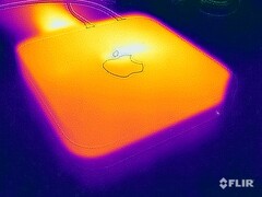 Temperatura powierzchni w teście obciążeniowym po 1 godzinie: maksymalnie ~37 °C na górnej stronie