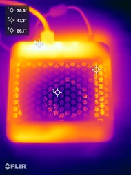 Test obciążeniowy Bosgame M4 Neo (górna strona)