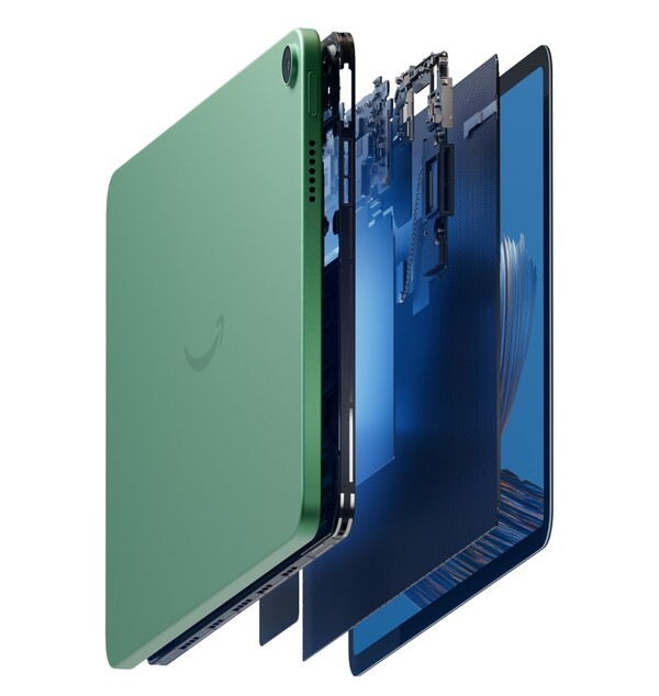 Tablet Amazon Alexa Tablet 11 nie ma gniazda audio.