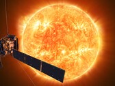 Zdjęcie Słońca wykonane przez sondę Solar Orbiter (źródło zdjęcia: ESA; przycięte)