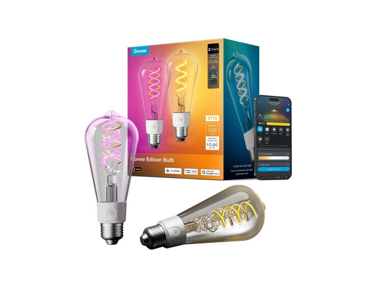 Żarówka Govee E26 Smart Edison Light Bulb 500lm dla USA