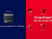 Qualcomm zaprezentował system FastConnect 7900 Wi-Fi 7 i modem Snapdragon X80 5G z połączeniem satelitarnym na MWC 2024.
