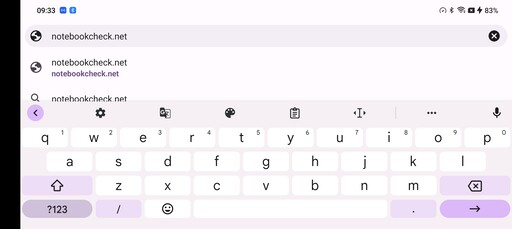 Gboard jest domyślną klawiaturą