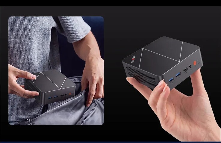 Mini PC L20 charakteryzuje się imponującą kompaktowością, a jego objętość wynosi zaledwie 0,66 l. 