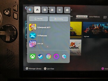 Tryb kompaktowy paska gier Xbox