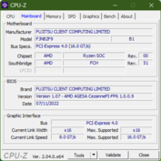 Płyta główna CPU-Z