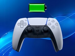 Nowy kontroler DualSense PS5 z ikoną baterii (źródło obrazu: Sony PlayStation z poprawkami)