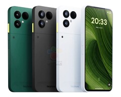 Fairphone 6 będzie podobno dostępny w trzech kolorach, w tym Forest Green i Cloud White (źródło zdjęcia: Winfuture)