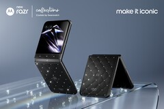Model Razr 70 firmy Motorola został ozdobiony kryształami Swarovskiego