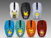 Razer stworzył siedem wariantów Pikachu z Orochi V2. (Źródło obrazu: Razer)