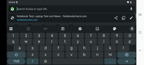 Krajobraz klawiatury