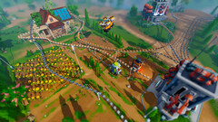 Zrzut ekranu z gry Autonomica rolnictwo, dron, pola