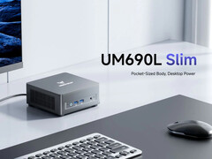 Minisforum UM690L Slim może być zasilany przez port USB4. (Źródło obrazu: Minisforum)