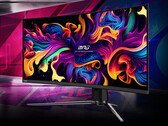 MPG 341CQPX nie jest wyposażony w panel QD-OLED Gen 2.5, jak sugerowały przedpremierowe informacje. (Źródło obrazu: MSI)