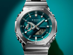 Zegarki Casio G-Shock GM-2110D-3A1 (na zdjęciu) i GM-2110D-8A mogą zostać wprowadzone na rynek jeszcze w 2025 roku. (Źródło zdjęcia: Casioblog)