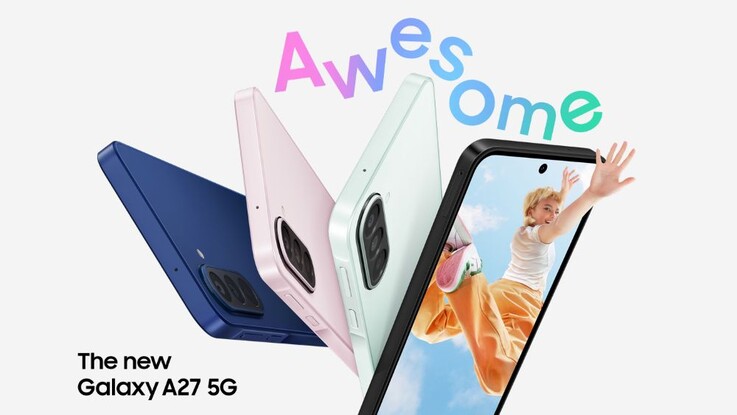 Model Galaxy A27 jest dostępny w trzech wersjach kolorystycznych