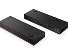Nowa stacja dokująca Lenovo Thunderbolt 5 wydaje się być stosunkowo kompaktowa, biorąc pod uwagę zawarte w niej porty. (Źródło zdjęcia: via Evan Blass)