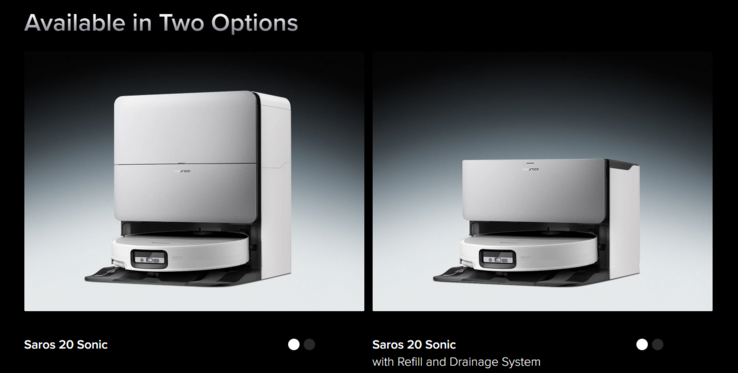 Robot odkurzający Roborock Saros 20 Sonic. (Źródło zdjęcia: Roborock)
