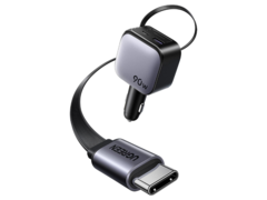 Firma Ugreen wypuściła na światowe rynki wysuwaną ładowarkę samochodową o mocy 90 W. (Źródło zdjęcia: Ugreen)