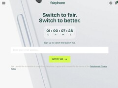 Fairphone 6 może zostać zapowiedziany 25 czerwca o godzinie 11:00 czasu środkowoeuropejskiego (Zrzut ekranu z: Fairphone.com).