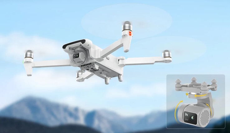 Dron może nagrywać wideo 4K60 (źródło obrazu: Fimi)