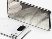 Pixel 8 będzie miał o 5% większą baterię niż jego poprzednik. (Źródło obrazu: @OnLeaks i MySmartPrice)