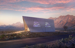 Rendering elektrowni Oklo Aurora (źródło zdjęcia: Oklo)