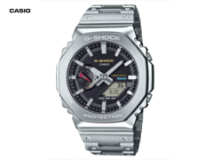 Casio G-Shock GM-B2100SD-1C (na zdjęciu) będzie posiadał czarną tarczę ze stalową obudową w kolorze srebrnym. (Źródło zdjęcia: Great G-Shock World)