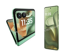 Edge 60 i Razr 60 będą sprzedawane w efektownych zielonych kolorach. (Źródło zdjęcia: via Ytechb)