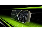 Zdjęcie promocyjne karty graficznej Nvidia RTX 4090 na czarno-zielonym tle. (Źródło obrazu: Nvidia)