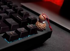 Bezprzewodowa klawiatura mechaniczna Keychron Black Myth Wukong z pokrętłem Gourd. (Źródło zdjęcia: Keychron)