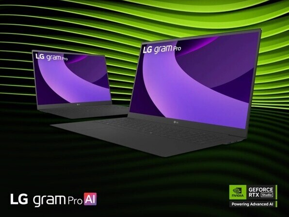 Modele LG Gram Pro 16Z90TR i 17Z90TR ważą odpowiednio zaledwie 3 funty (1,3 kg) i 3,2 funta (1,4 kg) (źródło zdjęcia: LG)