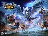 Grafika promocyjna wydarzenia „Velkhana” w grze Monster Hunter Now.