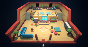 Na zdjęciu: zrzut ekranu z rozgrywki z gry Pokémon Gamma Emerald.