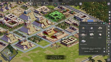 Na zdjęciu: zrzut ekranu z rozgrywki z gry „Tlatoani: Aztec Cities”.