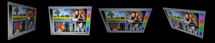 Przyzwoite kąty widzenia IPS