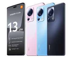 Xiaomi 13 Lite przybywa w trzech kolorach, ale nie jest dokładną repliką CIVI 2. (Źródło obrazu: Xiaomi)