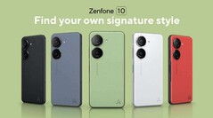 Zenfone 10 będzie dostępny w różnych kolorach. (Źródło obrazu: ASUS)