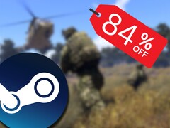 Arma 3 jest o 84% tańsza na Steam do 5 marca i kosztuje mniej niż 5 dolarów. (Źródło obrazu: Steam)