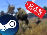 Arma 3 jest o 84% tańsza na Steam do 5 marca i kosztuje mniej niż 5 dolarów. (Źródło obrazu: Steam)