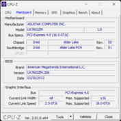 Płyta główna CPU-Z