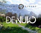 Przedstawiono baner dla Crimson Desert z logo Denuvo
