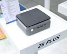 ECS Z8 Plus najwyraźniej obsługuje zarówno LPDDR5X, jak i DRR5 RAM. Na zdjęciu: mini PC. (Źródło obrazu: Goldfries na YouTube)